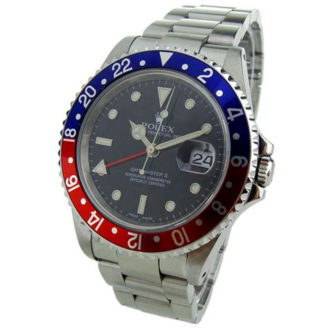 rolex blauw rood